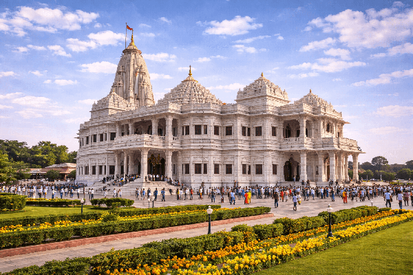 Prem Mandir – Temple of Divine Love