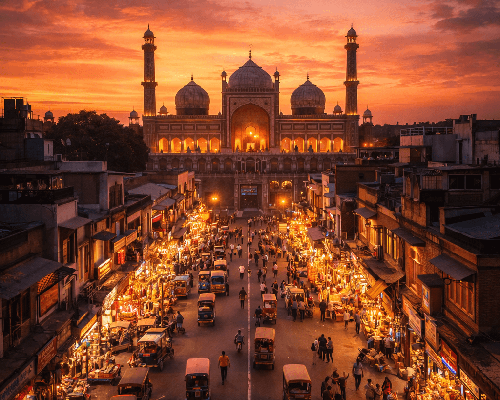 Explore Chandni Chowk & Jama Masjid 
