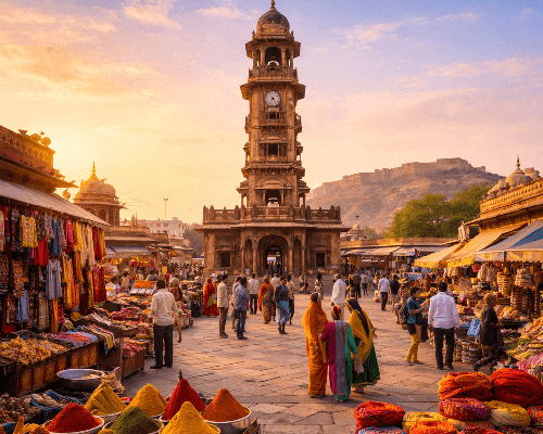Explore Clock Tower Market