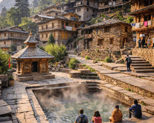Explore Vashisht Village & Hot Springs
