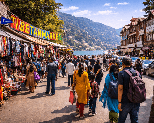 Explore Mall Road & Tibetan Market