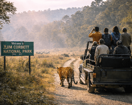 Drive to Jim Corbett National Park